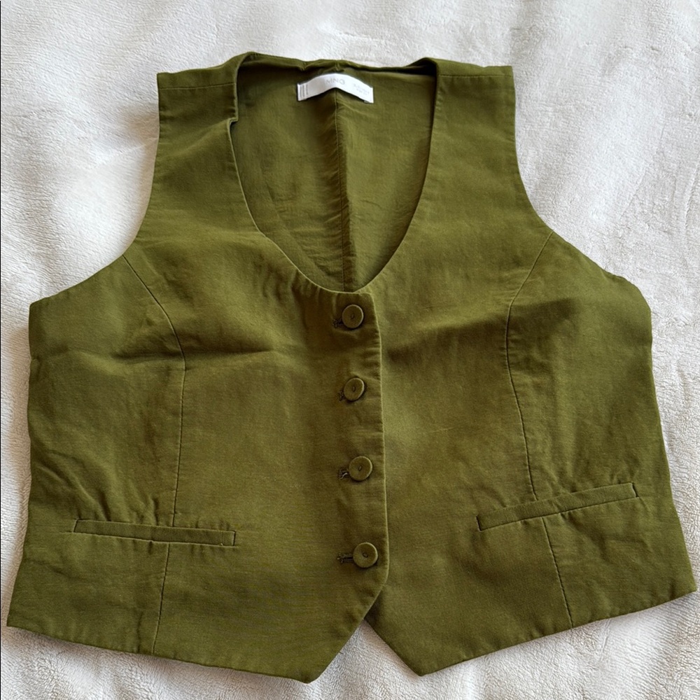 Mango Waistcoat/Vest Top